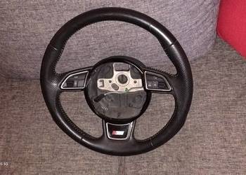 Skórzana kierownica Audi a3 s line 8v0 A6 C7multifunkcja