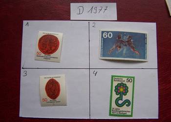 Niemcy 1977 MNH Znaczki z roczników WYBIERAJ