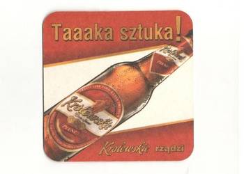 Królewskie - podstawka do piwa. Nr. 4.
