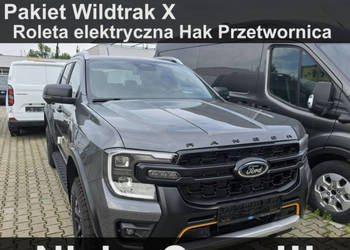 Ford Ranger Wildtrak X 205KM 4x4 Roleta elektr. Kamera 360 Pakiet X Hak 27…