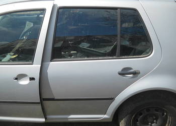 Drzwi Lewe tył Golf 4 LB77 srebrne kosola fotele Drzwi Lewe tył Golf 4 LB77 srebrne kosola fotele