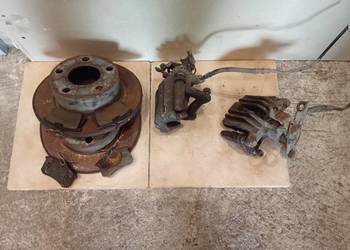VW Passat B5 fl combi/zaciski hamulcowe tył tarcza klocki jarzma komplet