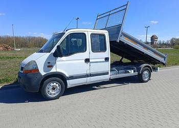 Renault Master 2, 2 Wywrotka 7 osobowy Brygadówka Ładny stan
