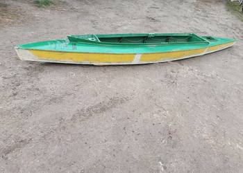 Kajak drewniany zabytek