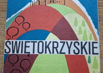 Góry Świętokrzyskie mapa turystyczna