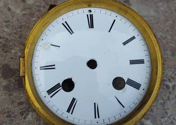 T065 Tarcza starego zegara kominkowego francuza 37/23