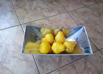 GRUSZKA OWOC SZTUCZNY - duża naturalna