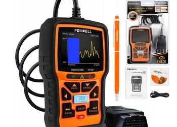 FOXWELL NT 301 Tester diagnostyczny LED ARM USB j.Polski gwarancja F.vat