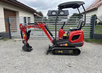 Nowa micro koparka minikoparka 1.2T ze skrętnym ramieniem