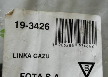 Linka Gazu  kager że19-3426 vw lt 40 55