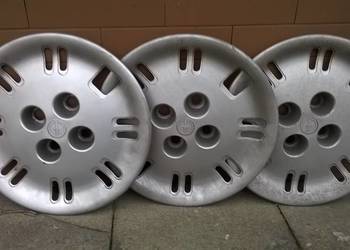 kołpaki plastikowe 13" - 3 szt. fsm - z czasów PRL-u