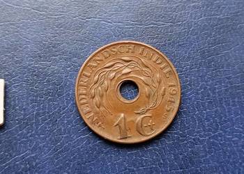 Stare monety 1 cent 1945 S Holenderskie Indie
