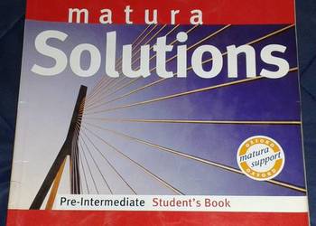 Matura Solutions. Per-Intermediate. Student's Book