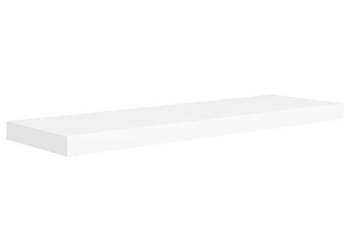 Półka ścienna biała 80x235x38 cm MDF WM-323814
