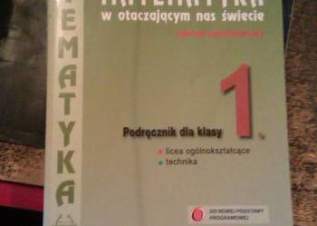 podkowa 1 matematyka antykwariat szkolne podręczniki używane