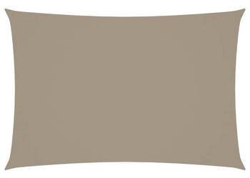 Prostokątny żagiel ogrodowy tkanina Oxford 3x5 m taupe WM-135432