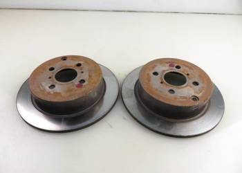 TARCZE HAMULCOWA TYŁ TOYOTA YARIS I (P1) 1.0 VVT- I 268 MM