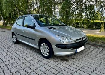 Sprawny.Peugot.206.2004r.1.4.Benzyna.5Drzwi.190Tys.Przebiegu
