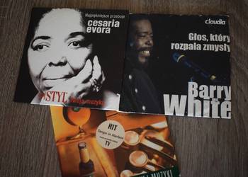 Barry White , Cesaria Evora + składak - 3 płyty w jednej cenie .