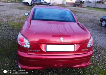 Peugeot 206 CC 1.6 benzyna części