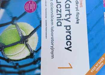 Odkryć fizykę 1 ćwiczenia szkolne Trójmiasto podręczniki Gdańsk Gdynia okaz