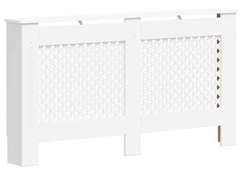 vidaXL Osłona na kaloryfer, biała(SKU:284324)