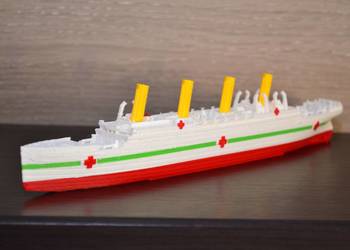 HMHS Britannic - Model - Druk 3D