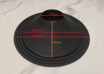 membrana estradowa do głośnika 12" 30cm cewka 77mm Spain