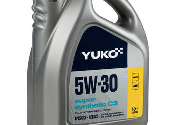 Olej silinkowy YUKO 5W-30 Super Syntetic C3 4L
