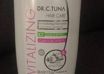 Dr.C. Tuna Vitalizing szampon do włosów czosnek+capixyl 500 ml