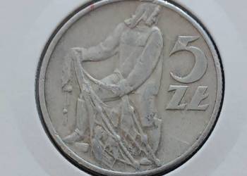 5 Złotych Rybak 1974 r. -Skrętka - nr. 8