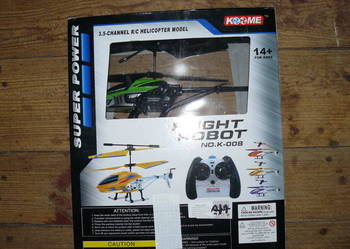 Helkopter śmigłowiec zdalnie sterowany