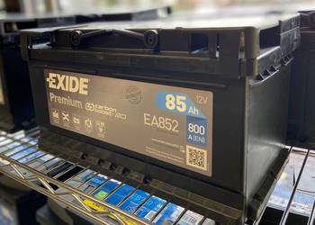 Akumulator 85Ah 800A PRAWY PLUS Exide Premium Akumulator 85Ah 800A PRAWY PLUS Exide Premium