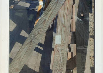 OKNA KacprzaK Witryna 68X149 FIX Używany PCV Plastikowy