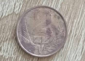 moneta 2 złotych rok 1986