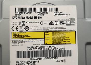 Naped dvd/rv sata SAMSUNG SH-216
