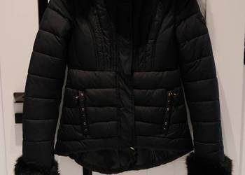 Guess piękna kurtka futerka 34 XS