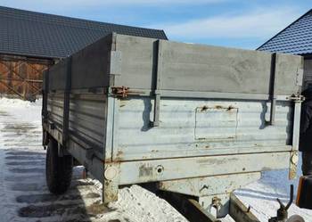 Przyczepa jednoosiowa rozrzutnik Autosan d50