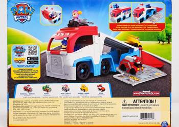 PAW Patrol Pup Squad Paw Patroller + Chase Spin Master pojazd 3+