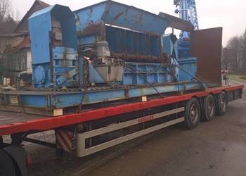 KRUSZARKA NISZCZARKA MŁYN SCHREDDER  DWOWAŁOWU DŁ, WAŁOW 2.5 M  2X37 KW