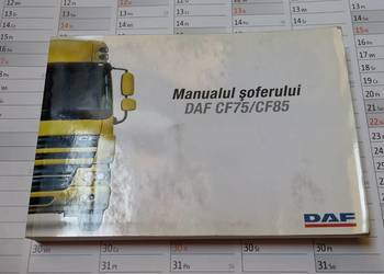 Instrukcja obsługi DAF CF75/CF85