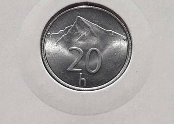 20 Halerzy Słowacja 1993 r. - Mennicze