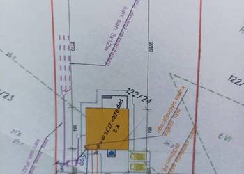Działka 1500m2 z rozpoczętą budową domu