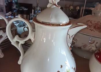 Dzbanek Carl Tielsch C. T.  syg. 1875- 1909 r. Z napisem