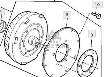 John Deere 3200 3400 Przekładnia Hydrokinetyczna AZ55305