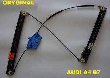 Podnośnik Mechanizm Szyby Audi A4 B7 Przód Lewy Oryginał