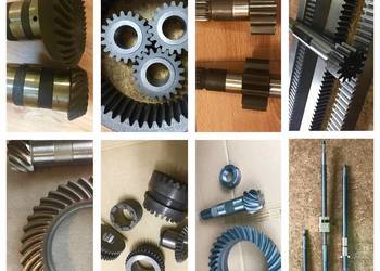 dorabianie kół zębatych  koła zębate części zamienne części maszyn zwolnica