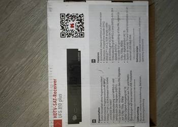Odbiornik DVB-S2 Kathrein UFS 810 plus Funkcja nagrywania, Z kablem Ilość t