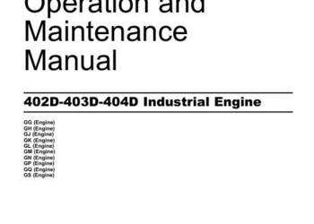 Perkins 402D 403D 404D instrukcja obsługi PL