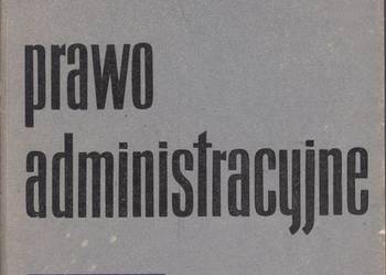 PRAWO ADMINISTRACYJNE - STAROŚCIAK JERZY